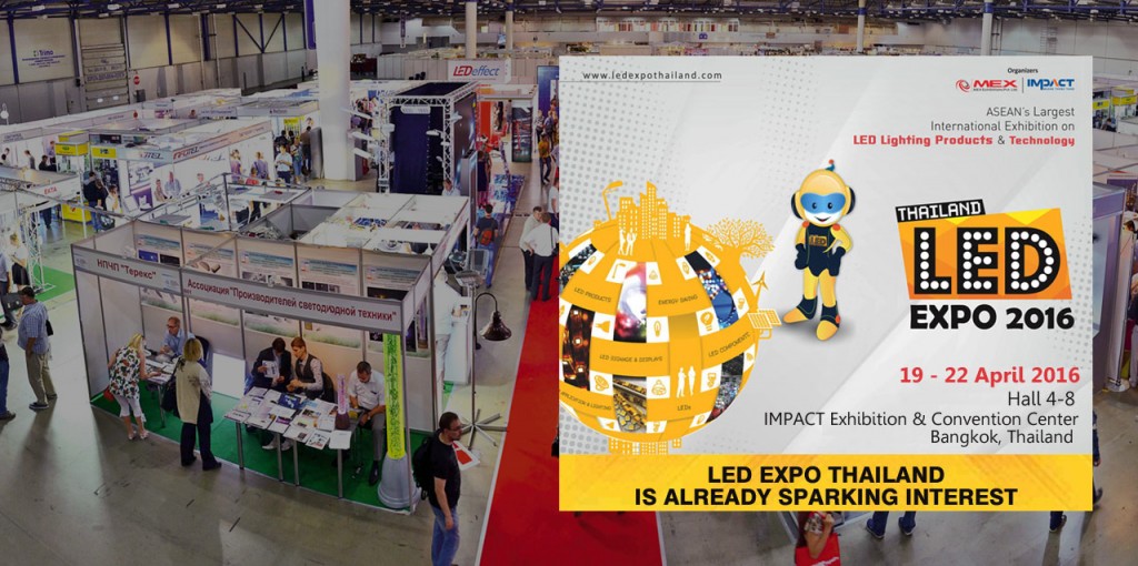 LED Expo 2016 19-22 Nisan Tarihleri Arasında Tayland’da