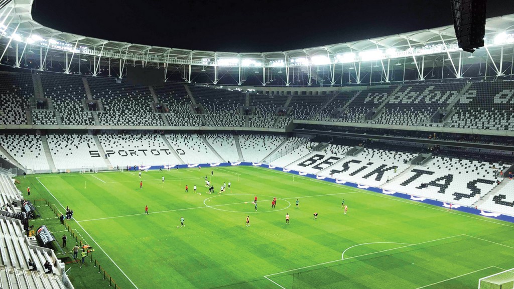 Beşiktaş’ın Yeni Stadyumu Vodafone Arena’yı Arçelik Aydınlattı