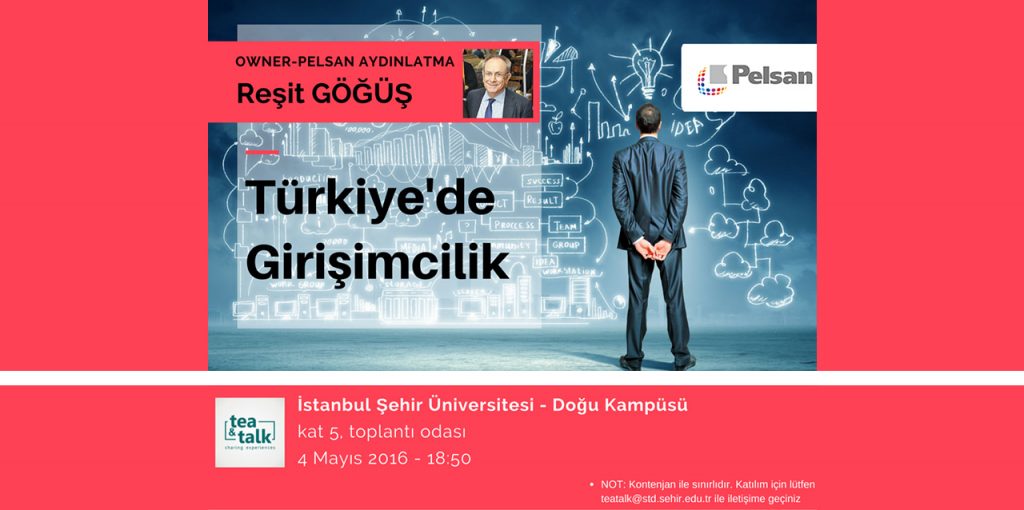 Pelsan Aydınlatma Kurucusu Reşit Göğüş İstanbul Şehir Üniversitesi’nde
