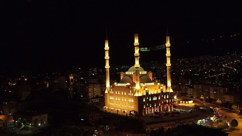Kahramanmaraş Abdulhamithan Camii’nin Aydınlatma Tasarımı Birinci Oldu