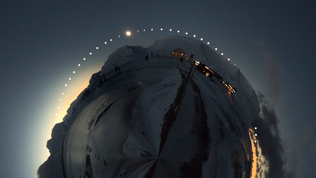 Nefes Kesici Fotoğraflarla Norveç’te Tam Güneş Tutulması