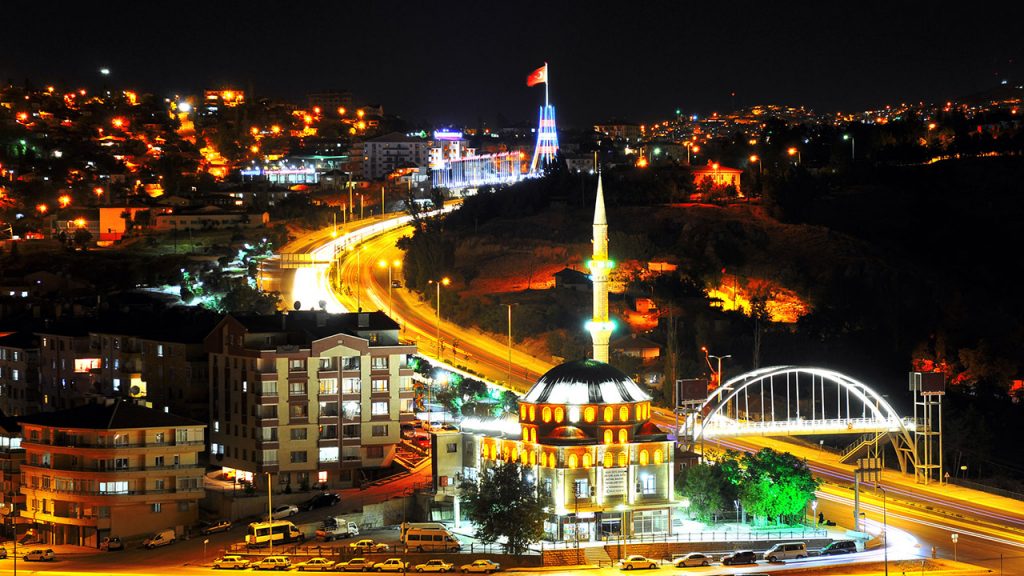 Mamak Işıl Işıl Aydınlatıldı