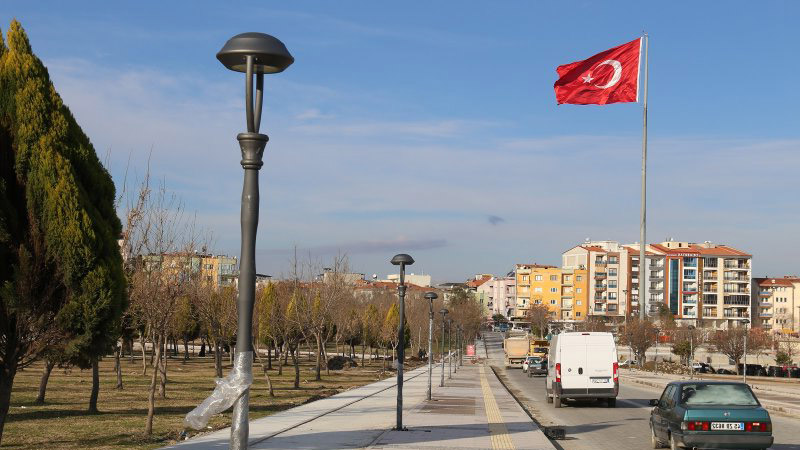 Irlamaz Rekreasyon Alanı LED Teknolojisiyle Aydınlatıldı