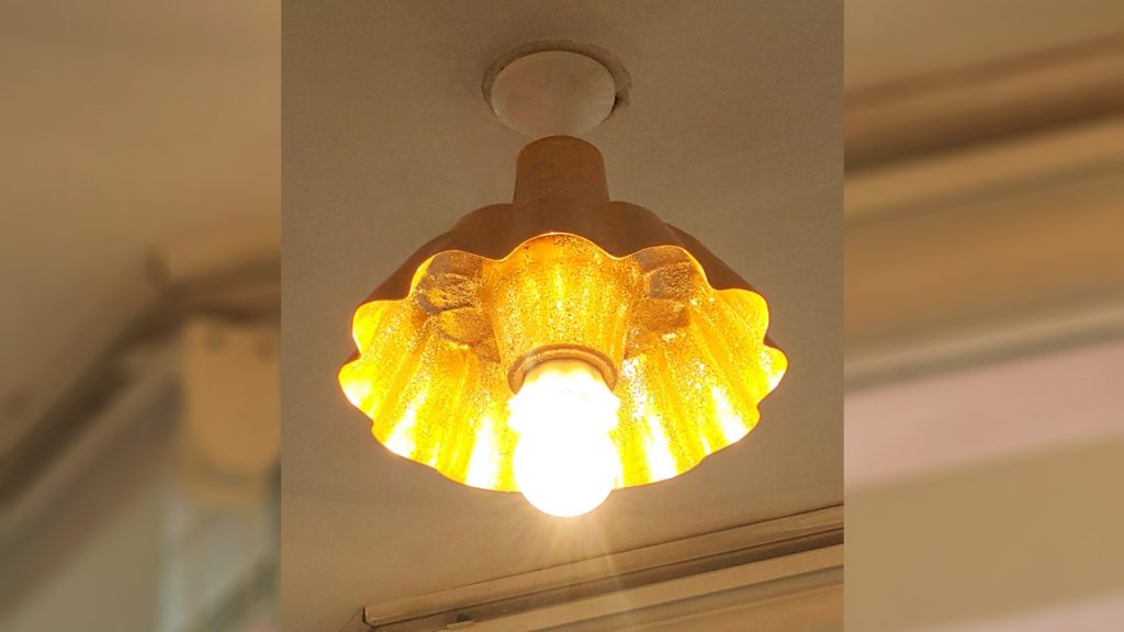 Young Man Made Chandelier From Cake Mold