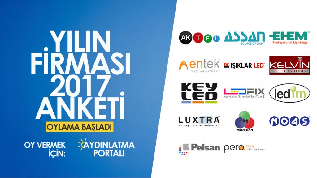 Yılın Aydınlatma Firması Anketi