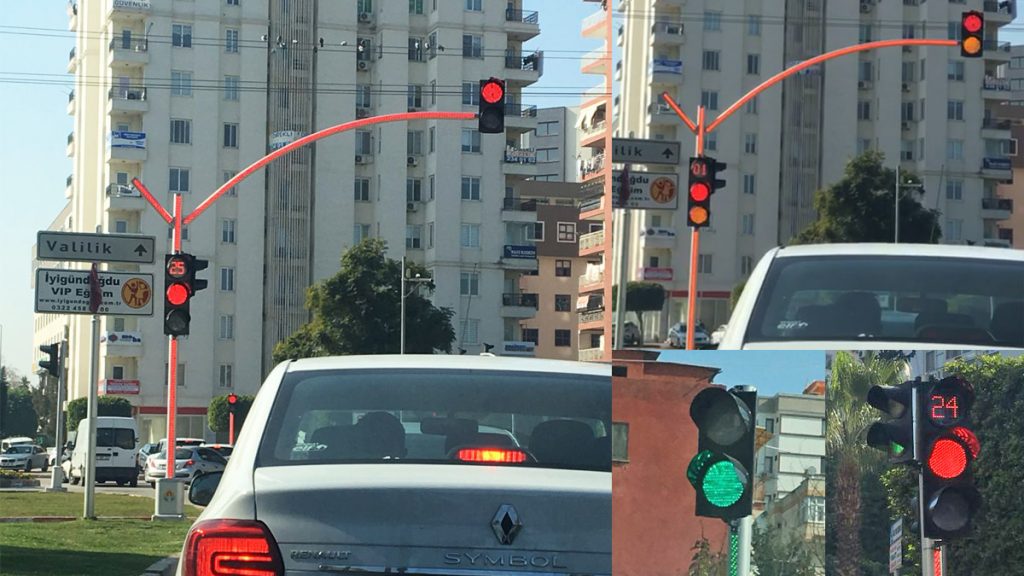 Adana’da Tehlikeli Sinyalizasyon Denemesi