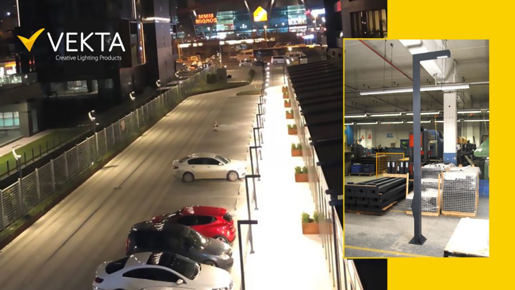 Vekta Aydınlatma’nın Park, Bahçe ve Sokak Aydınlatma Serisi Tanıtıldı